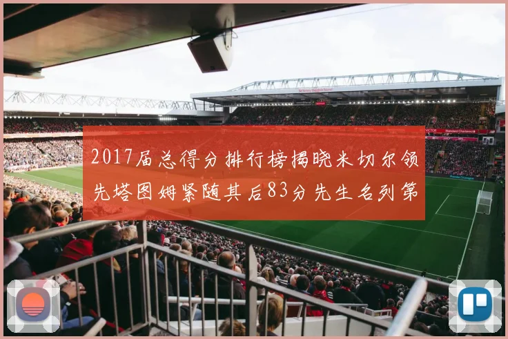 2017届总得分排行榜揭晓米切尔领先塔图姆紧随其后83分先生名列第四